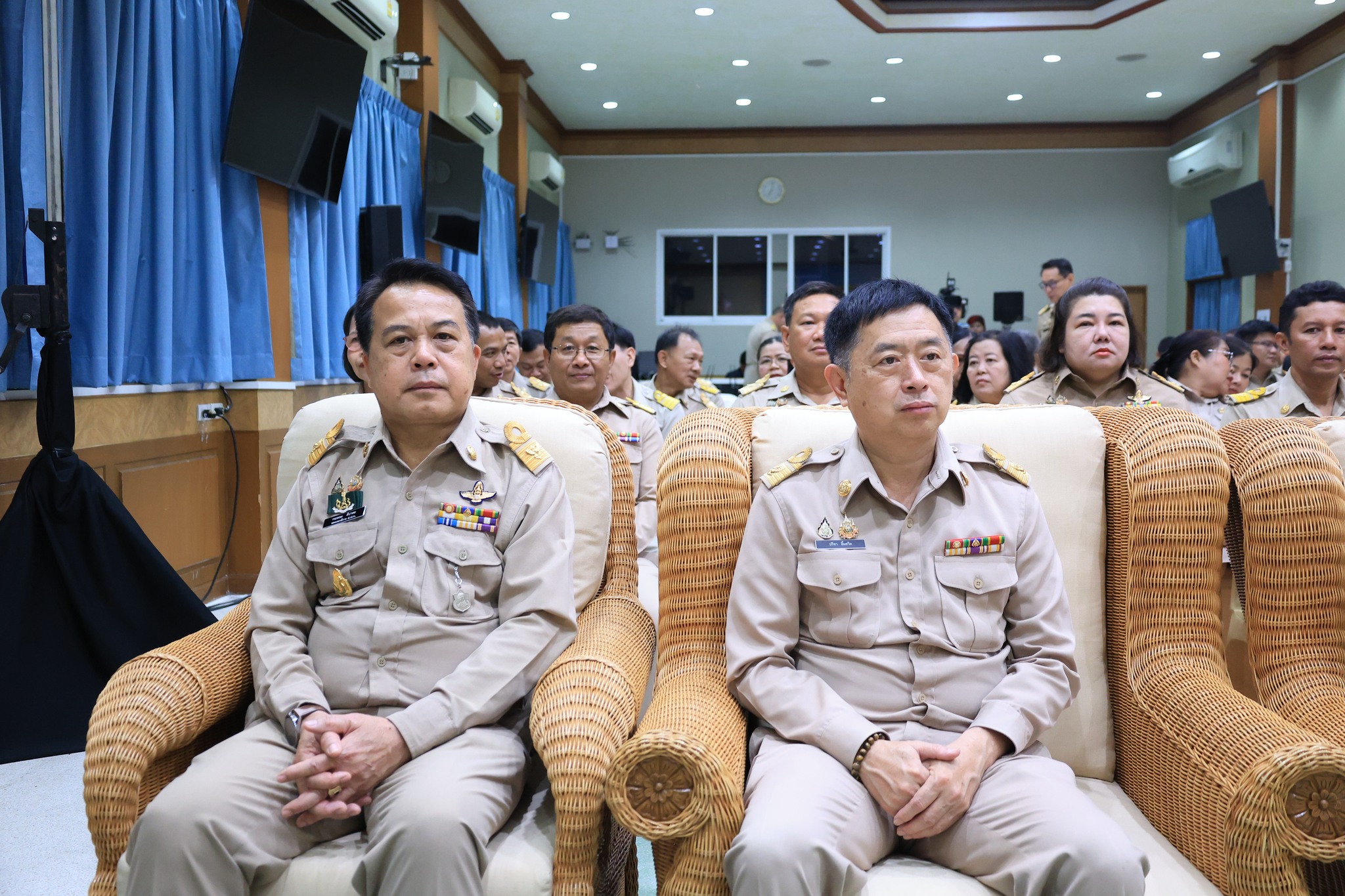 title - ส.ป.ก. จัดพิธีสักการะสิ่งศักดิ์สิทธิ์และพิธีสงฆ์ในโอกาสวันคล้ายวันสถาปนาครบรอบ 51 ปี